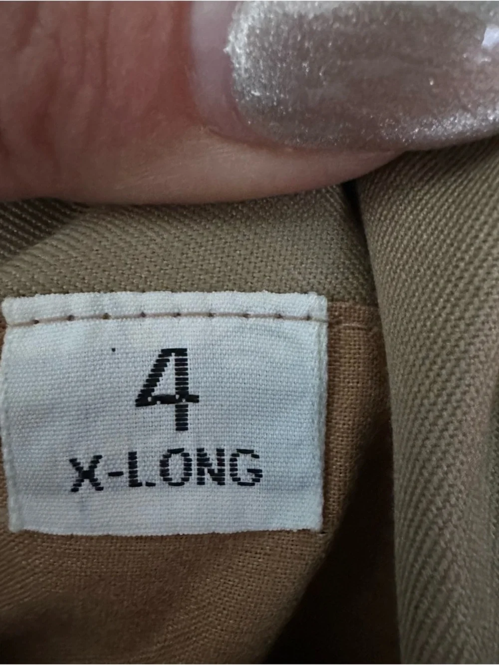 Vintage Burberrys Trench Coat Size 4 XLong Wool Liner Beige Classic Nova Check - Picture 16 of 16